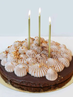Velas de Cumpleaños (x6) - Doradas