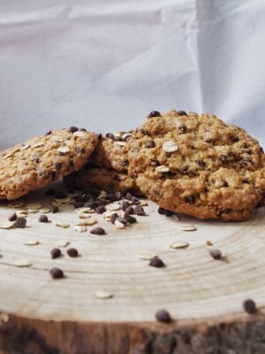 Cookies de avena y chocolate